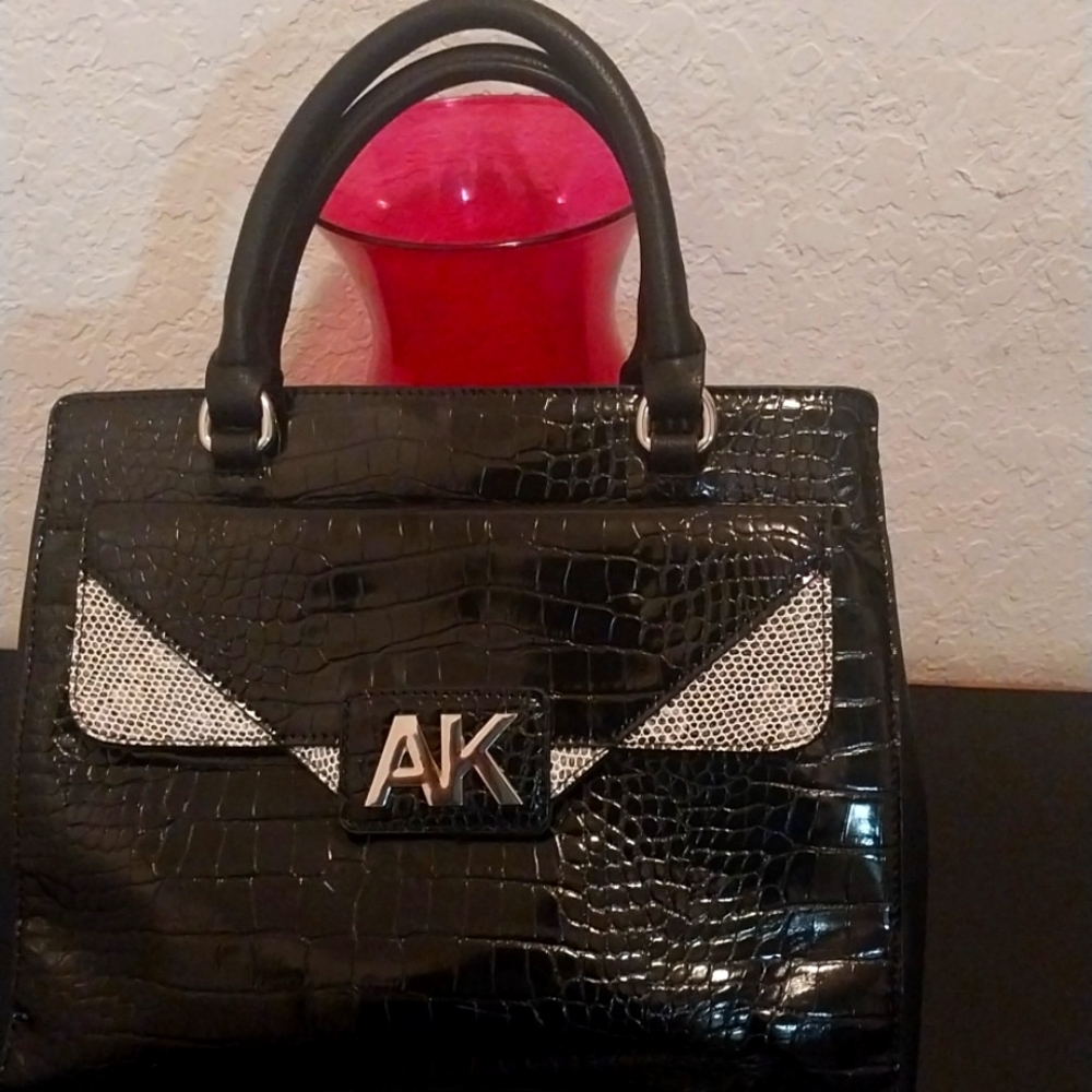Black Anne Klein handbag